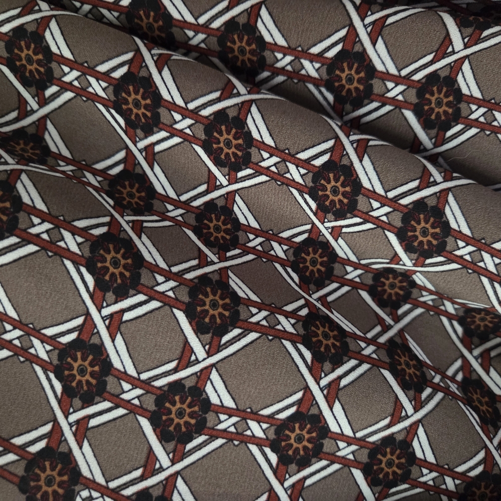 Max Studio Geometric Patterned Blouse - Picture 3 of 8